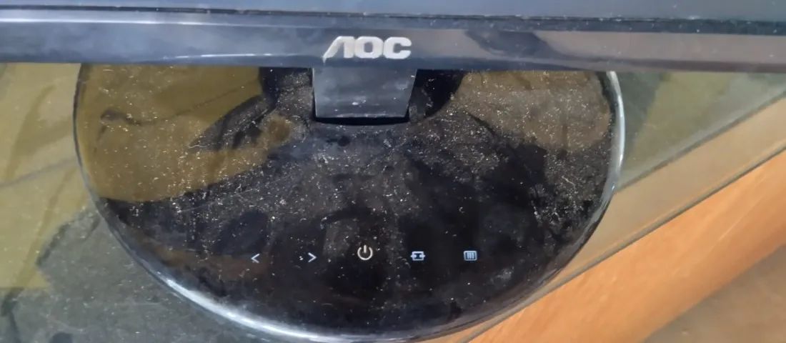 Monitor AOC Led 18.5 Widescreen E943fwsk Usado - Foto 4