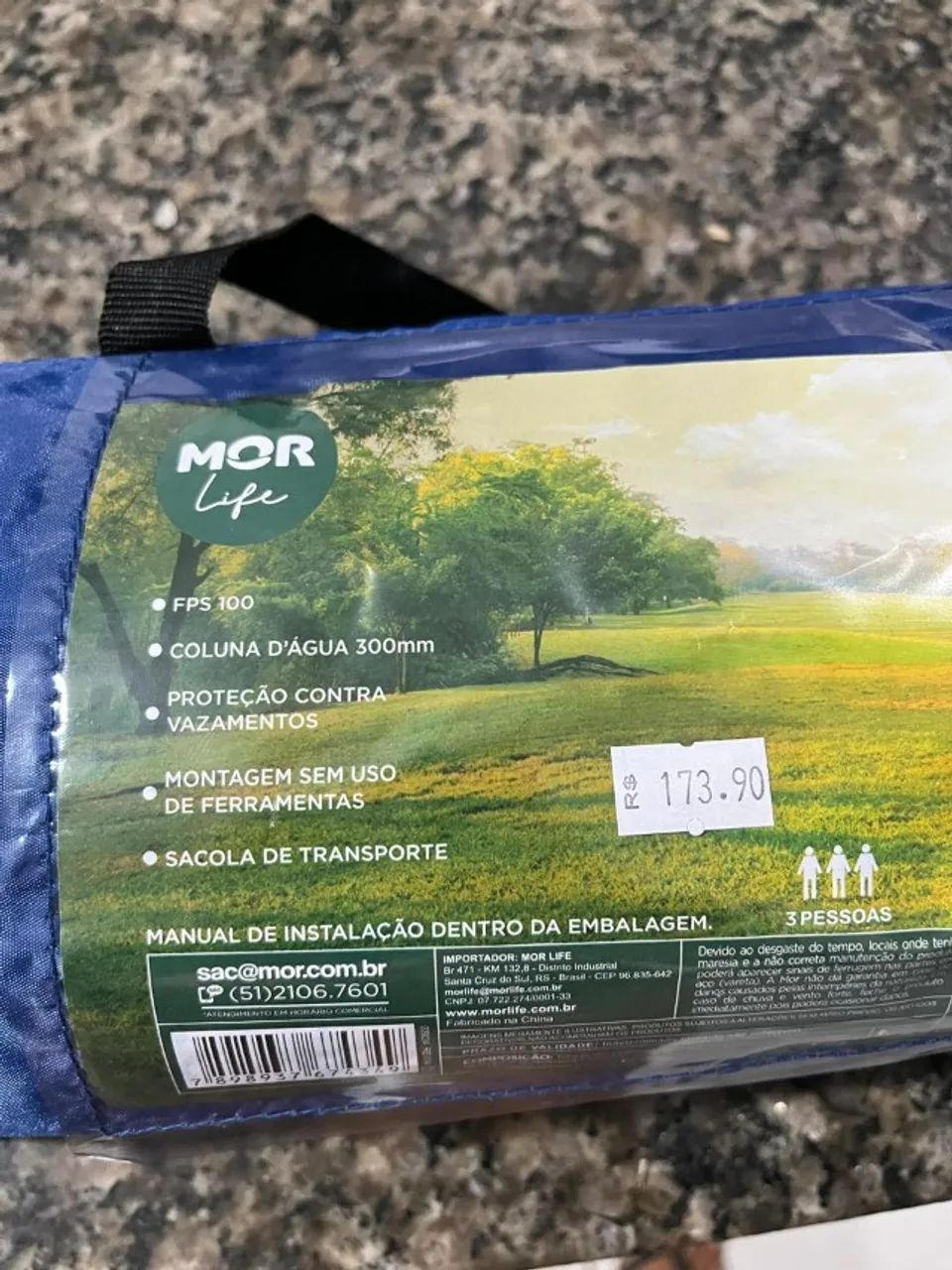 Barraca Iglu Azul 3 Pessoas - Foto 2