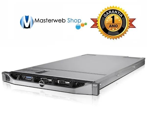 Servidor Dell Poweredge R430 2x Six - 64GB DDR4 - 2x 900GB de HD SAS