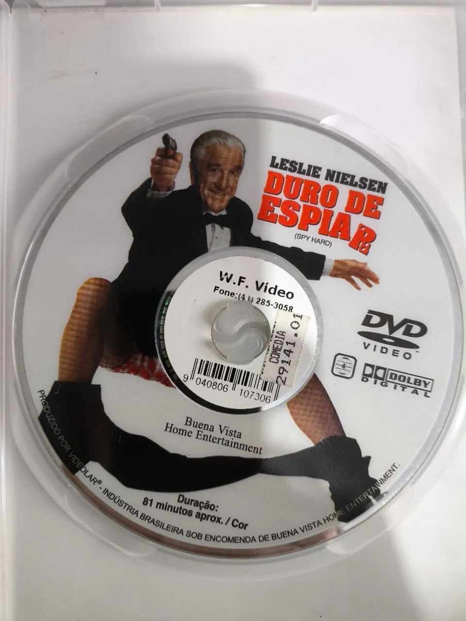 DVD Duro de Espiar com Leslie Nielsen - Foto 3