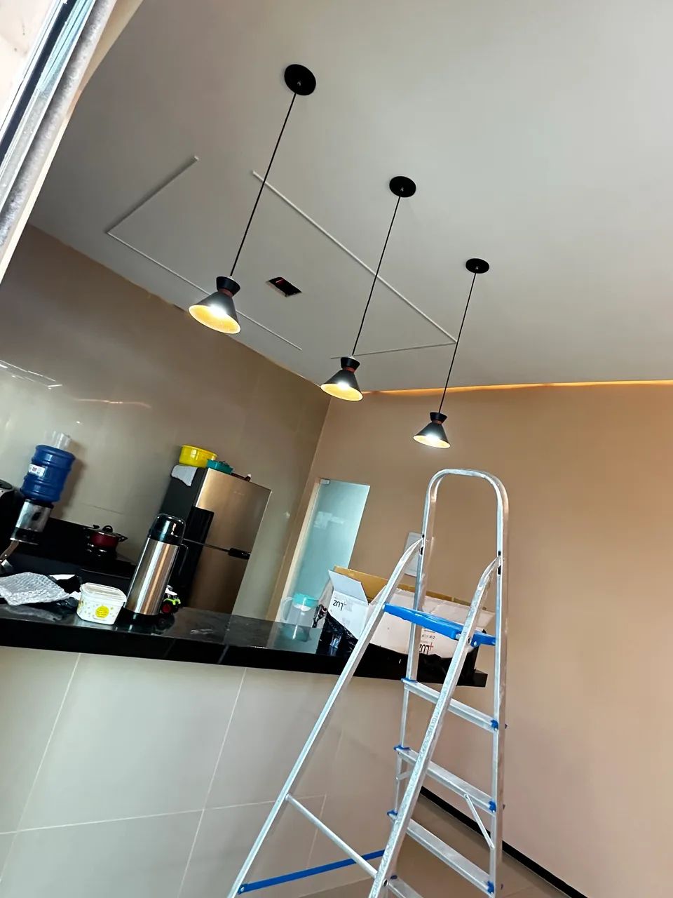 Gesso elétrica e pintura  - Foto 5
