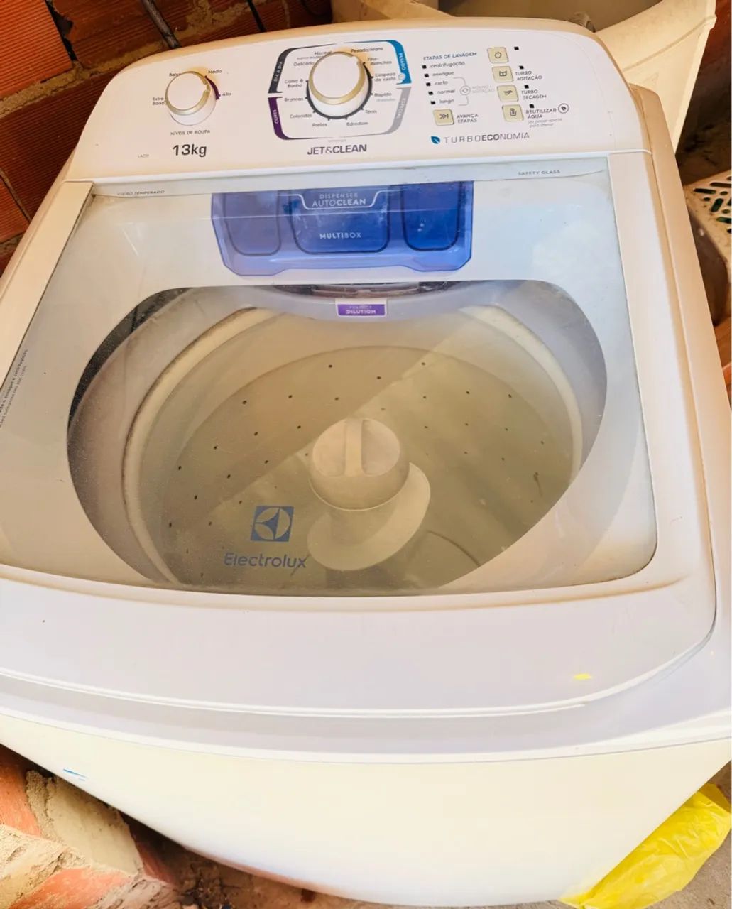 Máquina de Lavar Roupa Electrolux 13kg - Jet Clean
