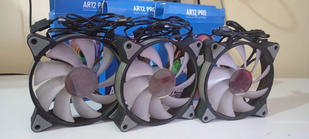 KIT 3 FANS - AR 12 PRO | AIGO  - Foto 5