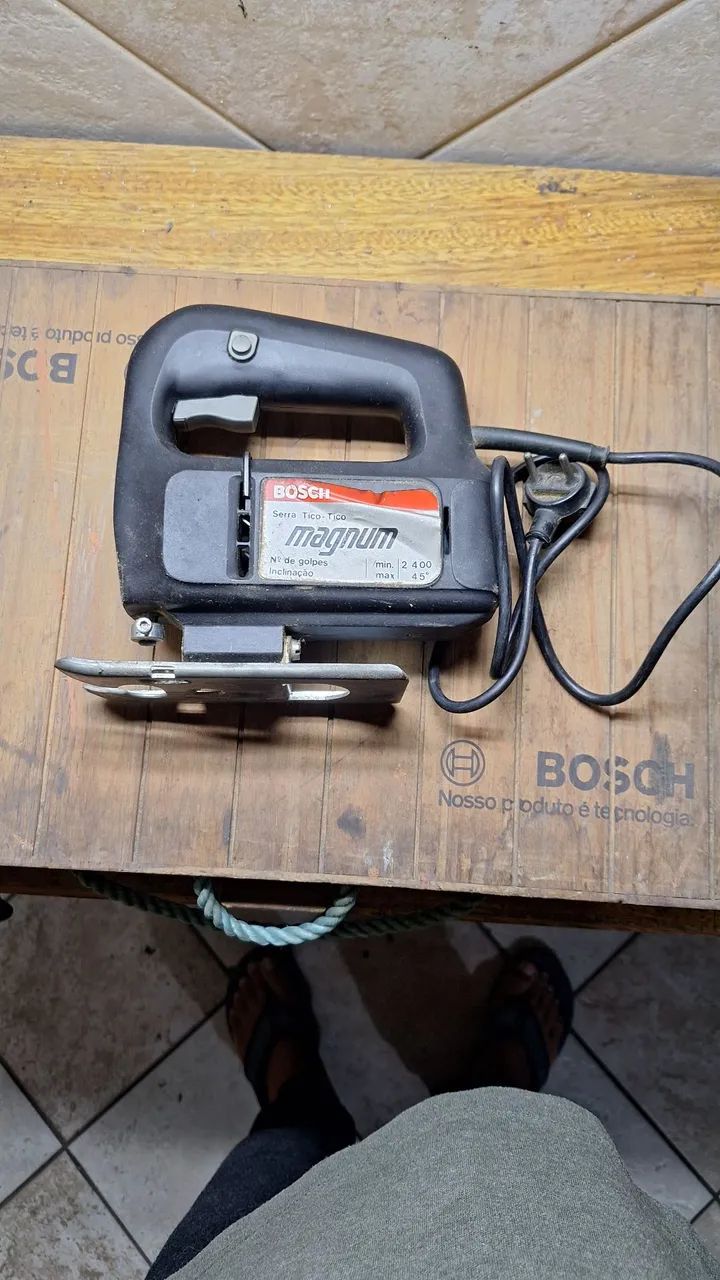 Furadeira e Parafusadeira  Skil + Serra Tico-tico Bosch - Foto 4