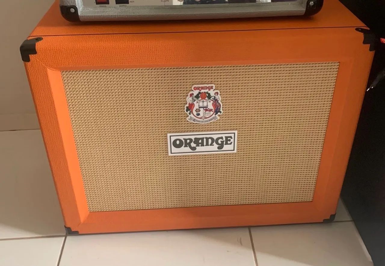 Caixa Orange ppcob 2x12 celestion Vintage 30