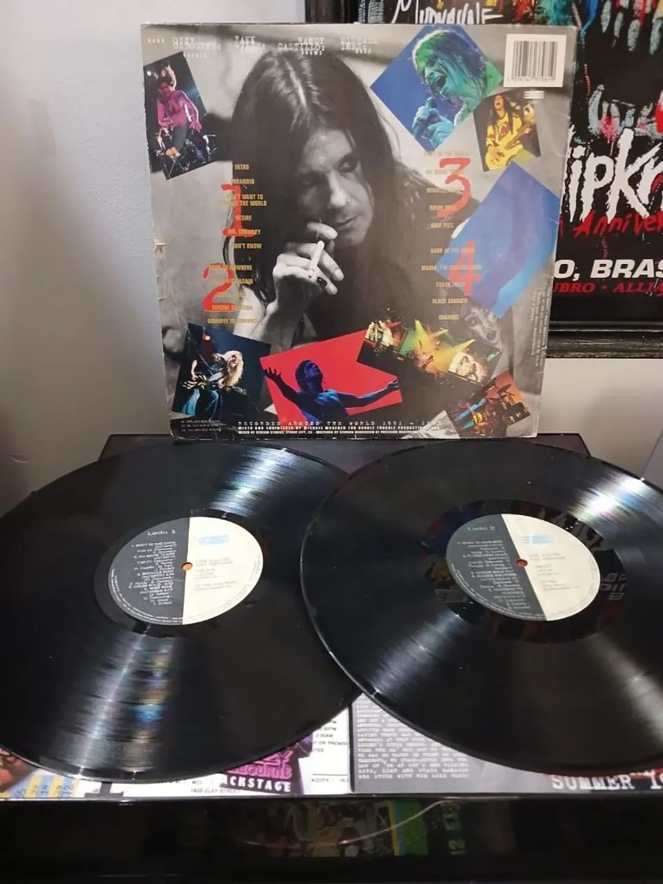 LP Vinil Duplo Ozzy Osbourne Live Raríssimo - CDs, DVDs etc