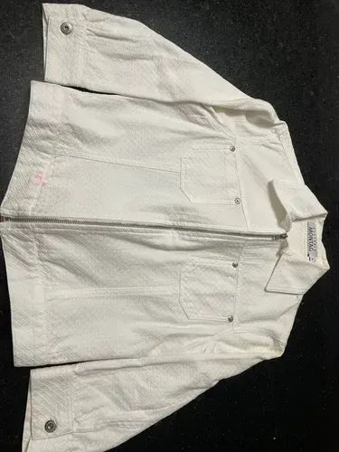 Blusa Montag, Branca, Tamanho P, Algodão