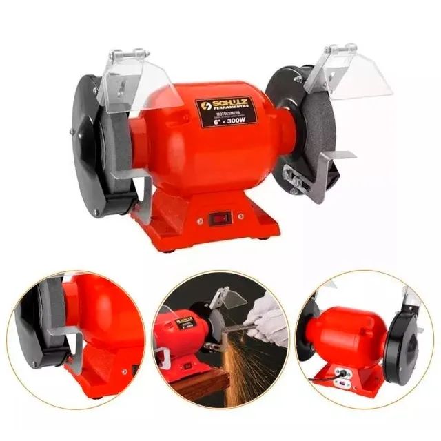 ESMERIL DE BANCADA 300W 6 SCHULZ