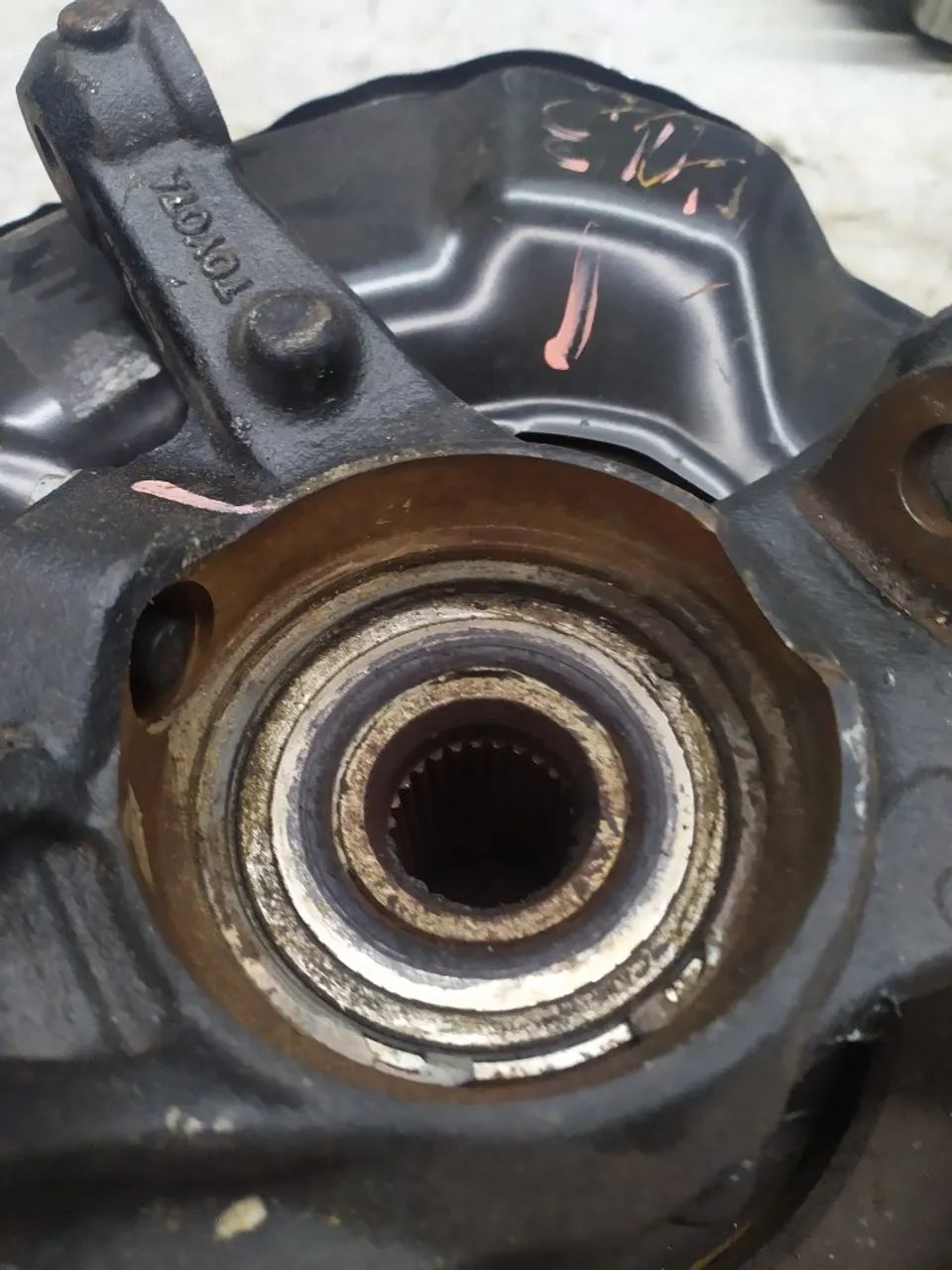 Manga de eixo dianteiro direito do toyota corolla 09 23 file - Foto 7