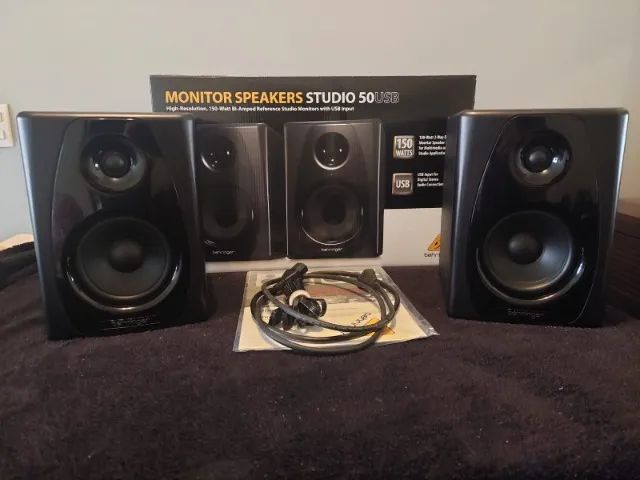 Monitor De Referência Behringer Studio 50USB - Foto 2