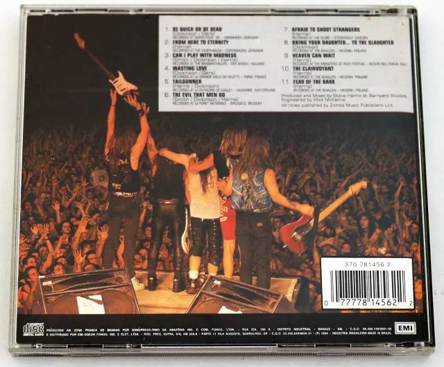 CD Iron Maiden - A Real Live One - Foto 2