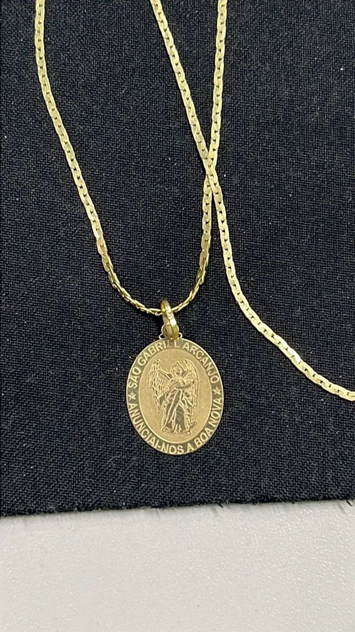 Cordão de ouro 18k novo 7 gramas maciço modelo italiano  - Foto 5