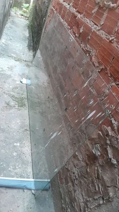 Porta de vidro temperado