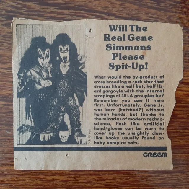 LP Disco de Vinil Kiss Destroyer Original 1976 Importado USA 1a Prensagem c/ Artigo raro - Foto 5