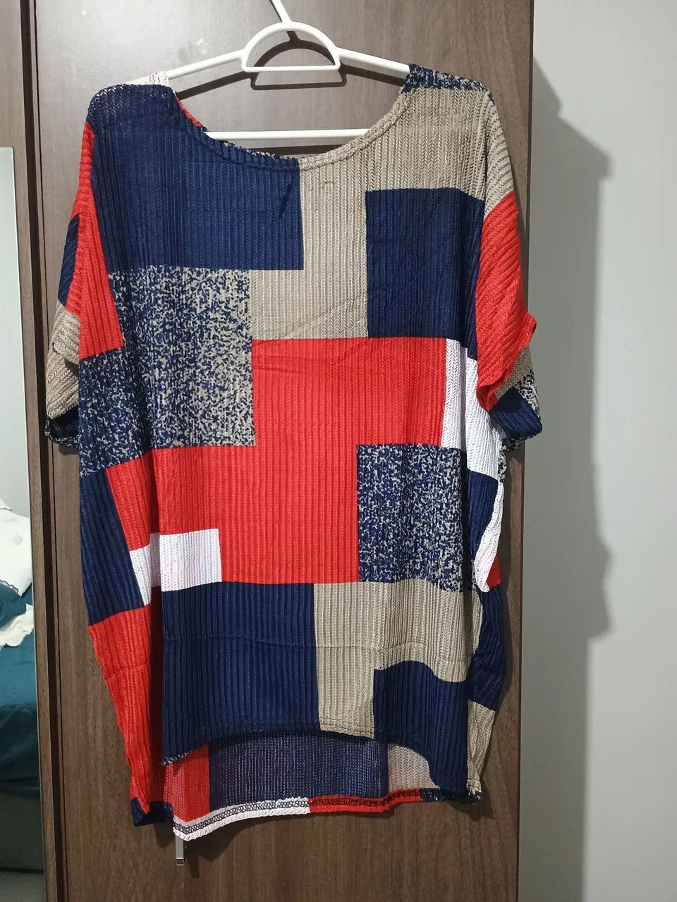 blusa estilosa, fresquinha, plus size r - Nova! - Foto 2