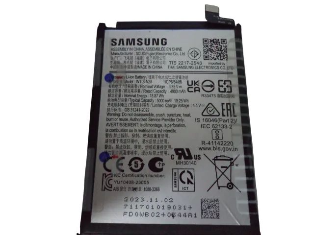 bateria original samsung a05 mod wt-s-n28