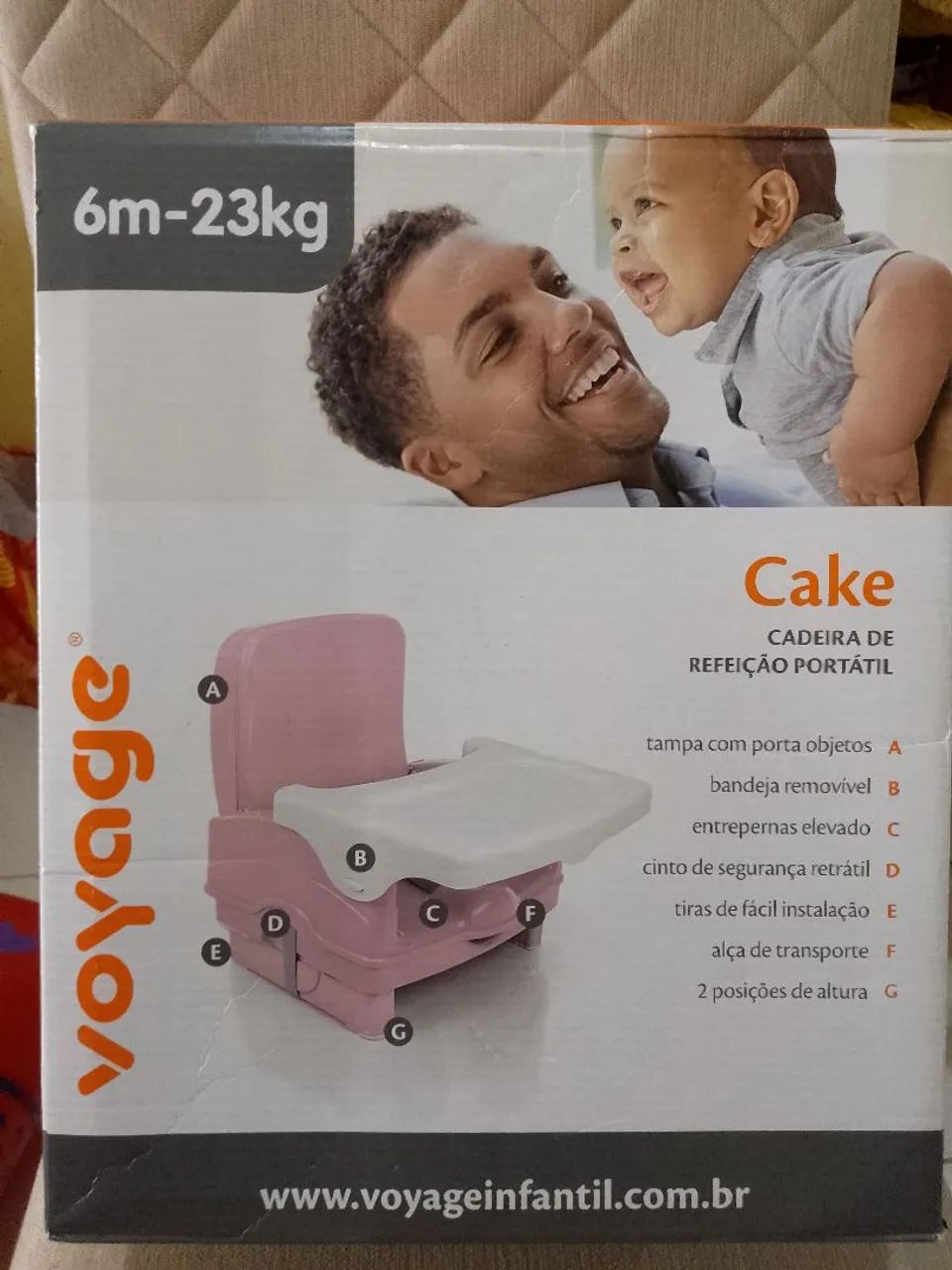 Cadeira de alimentação Voyage  - Foto 4