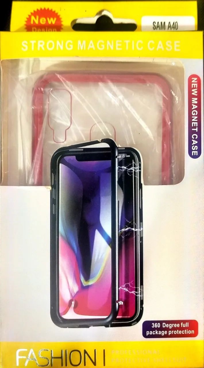 A40 SAMSUNG CAPINHA MAGNETICA - Foto 2