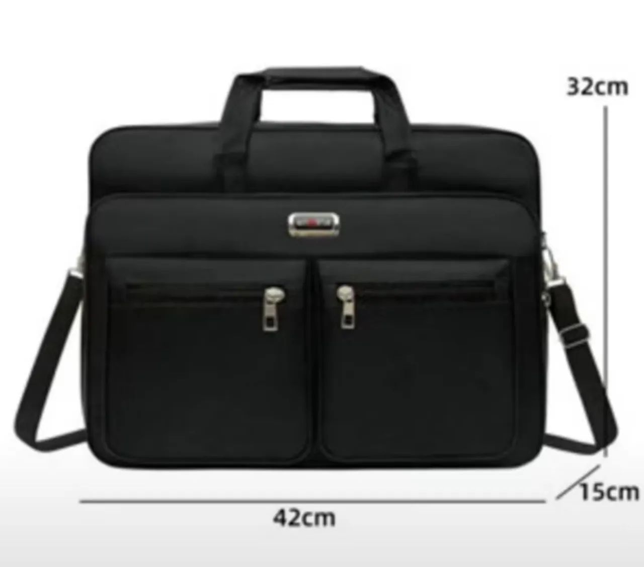 Bolsa Pasta Masculina para Notebook com grande capacidade