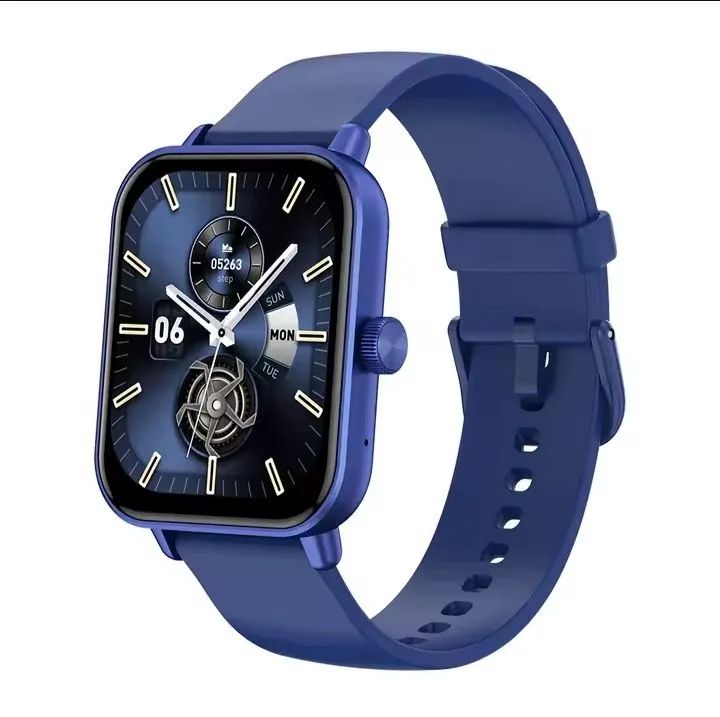 Smartwatch COLMI P81 Azul Relogio Inteligente Várias Funções 