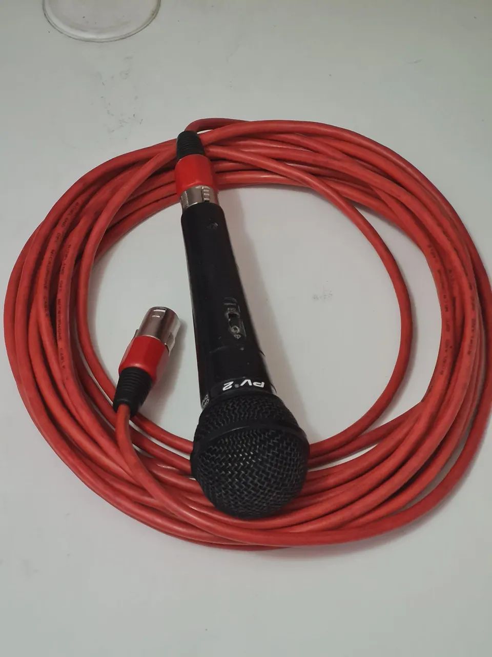Microfone PV2 Dinâmico - usado - Foto 6