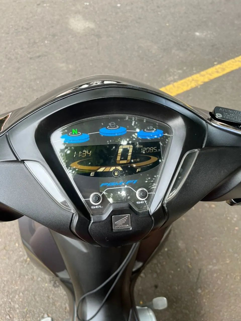 Honda Biz 125 EX Flex 2019 Cinza - Foto 5