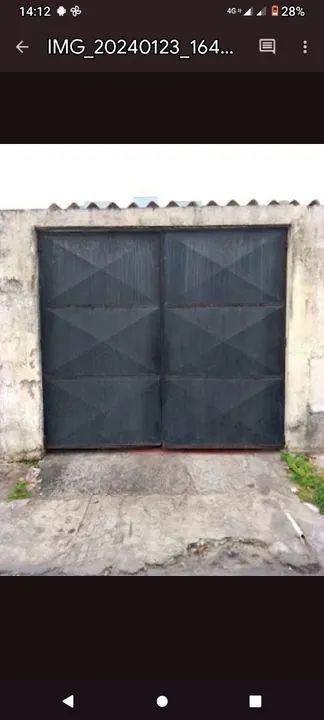Portão garagem grande e pequeno  - Foto 3