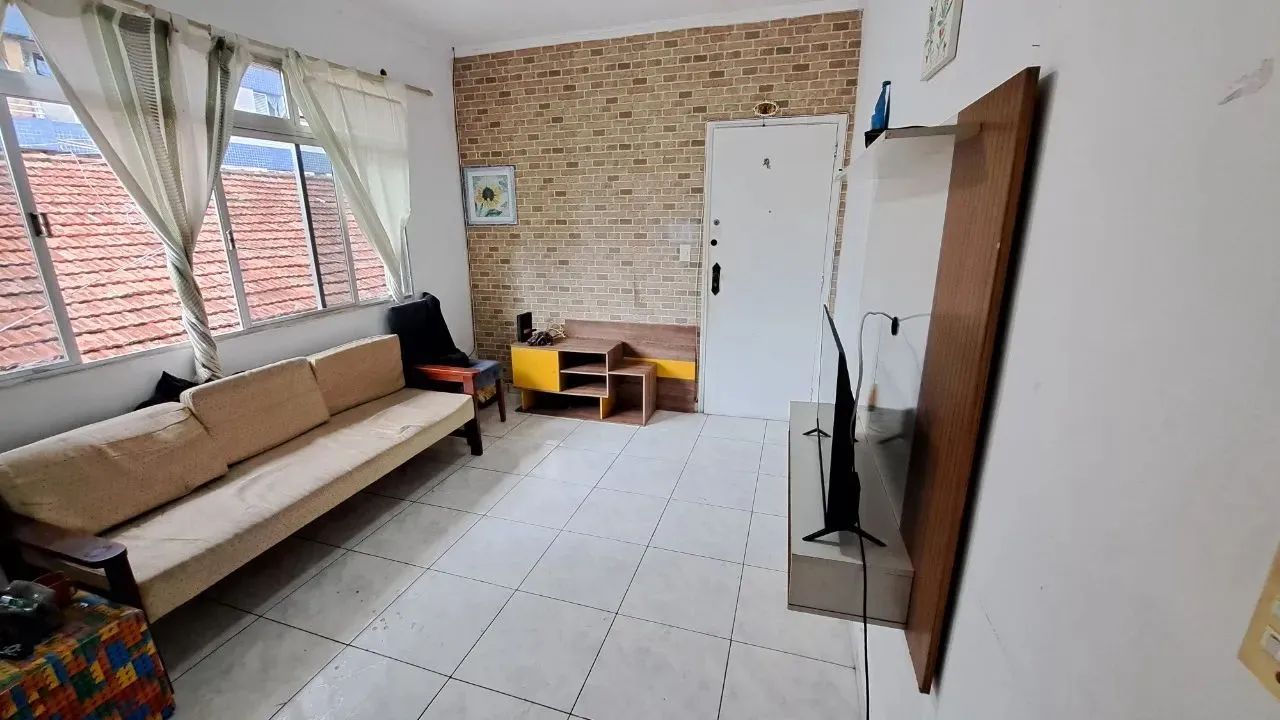 Apartamento à venda 2 quartos Campo Grande Santos vaga demarcada - Foto 3