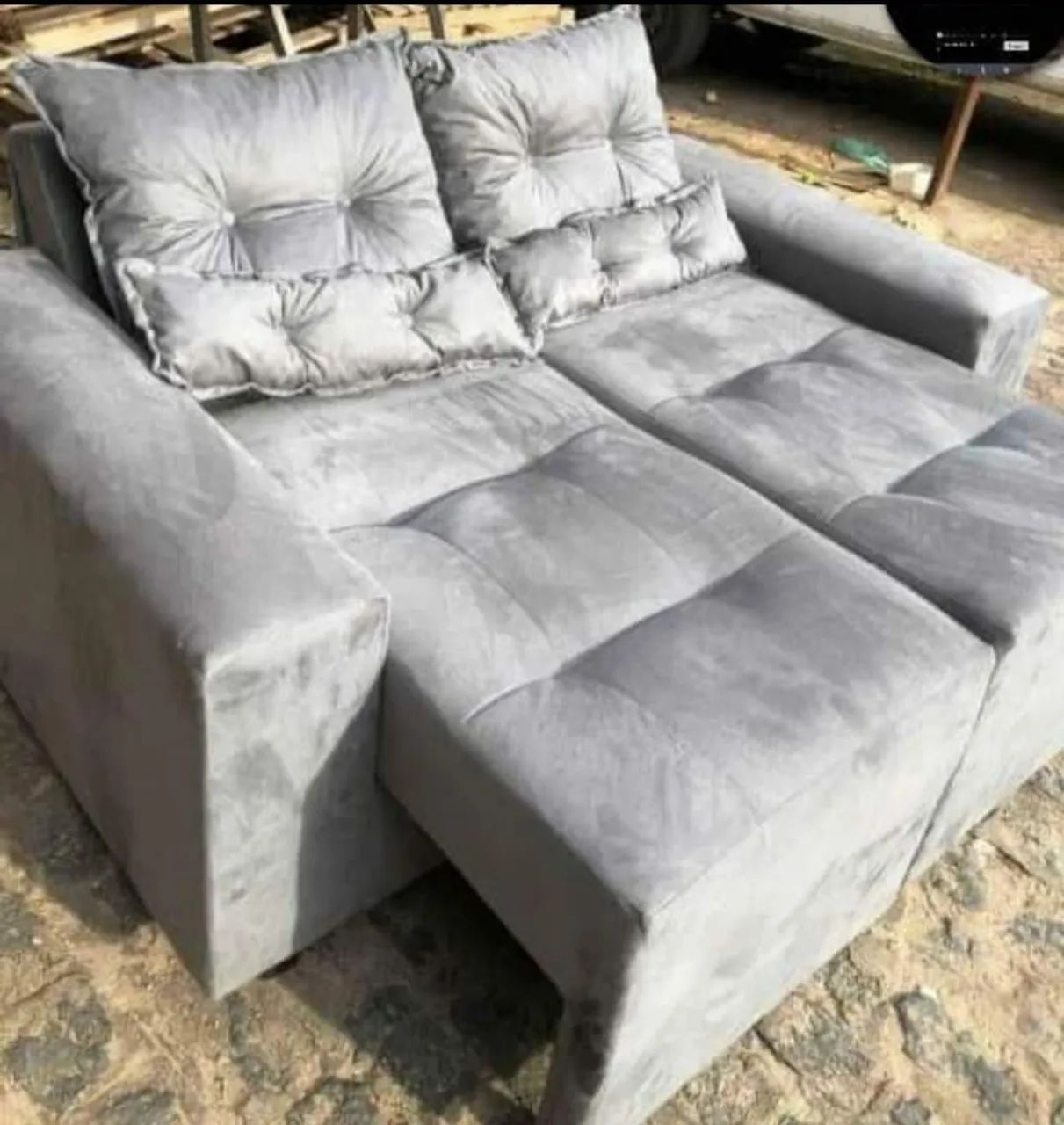 Sofá retrátil dubai com entrega grátis  - Foto 4