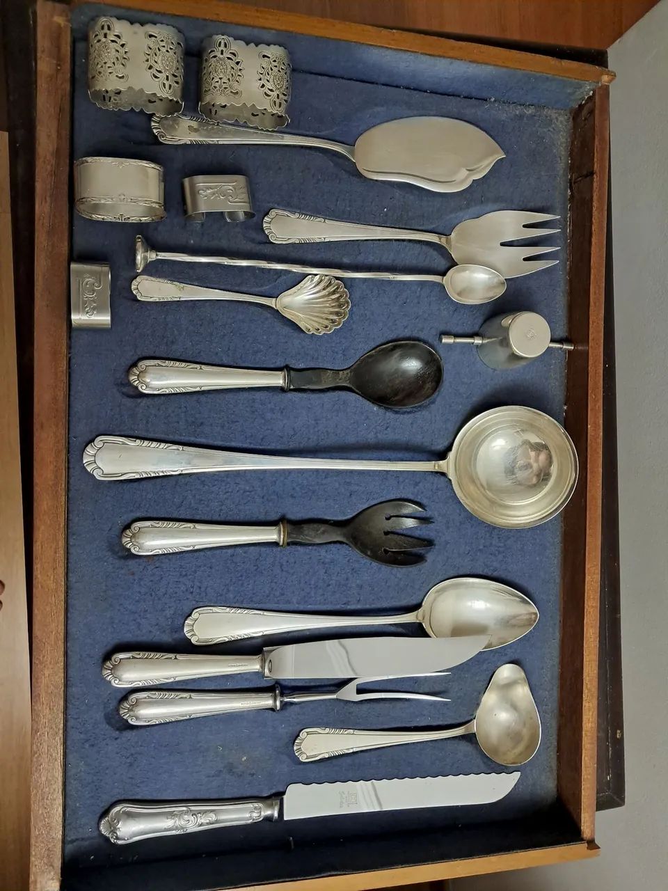 Vendo faqueiro prata 90 Wolf 138 peças. - Foto 5