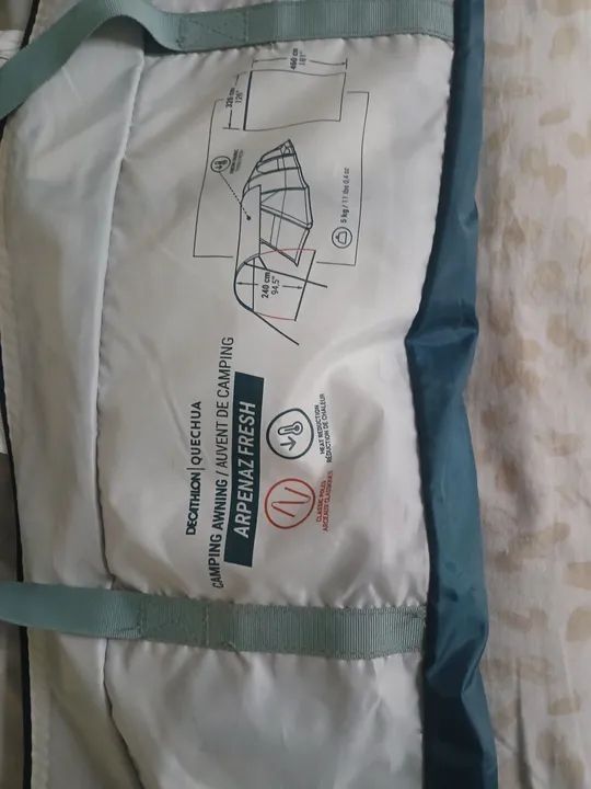 Awning Arpenaz Fresh Quechua toldo para barraca 