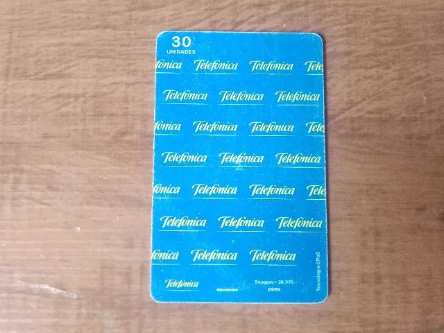 Cartão Telefônica Edição Baralho Dois de Copas Incrível!!! - Foto 3