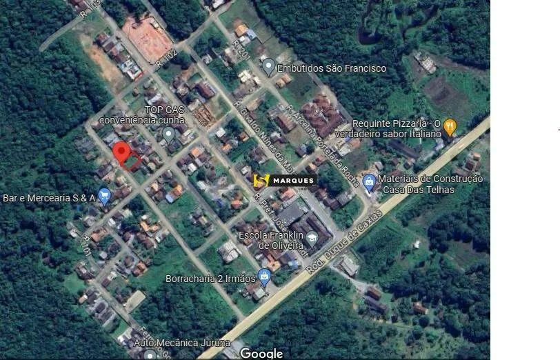 Terreno com 362,50m² - no Bairro Reta em São Francisco do Sul-SC - Foto 3