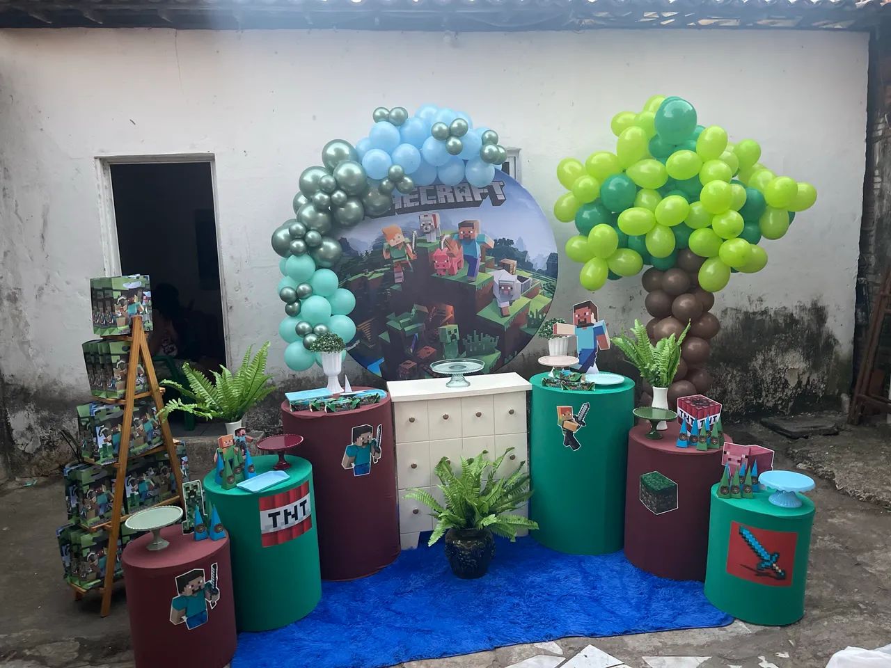 Decoração minicraft aniversário ?  - Foto 3