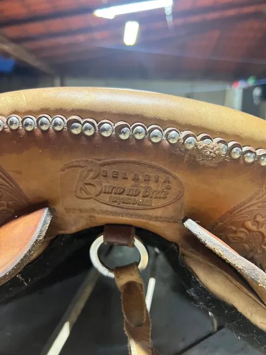 Sela de Montaria em Couro - Foto 2