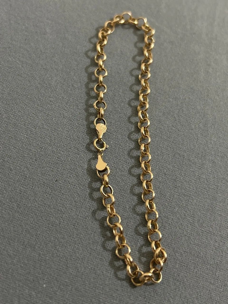 Maciço Pulseira de Ouro 18k
