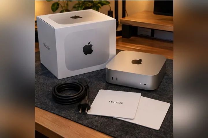 Mac Mini M4 16GB RAM 256GB SSD - Seminovo, menos de 4 meses de uso