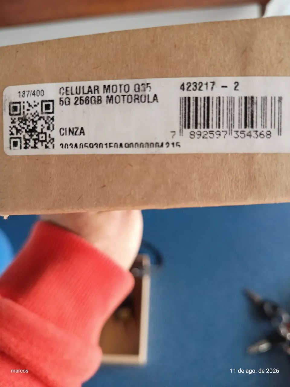 Celular moto G35 5G 256GB semi novo - Foto 4