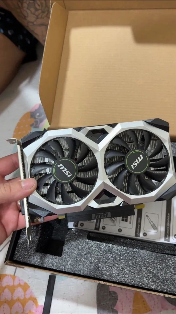 Placa de vídeo MSI GEFORCE GTX 1650