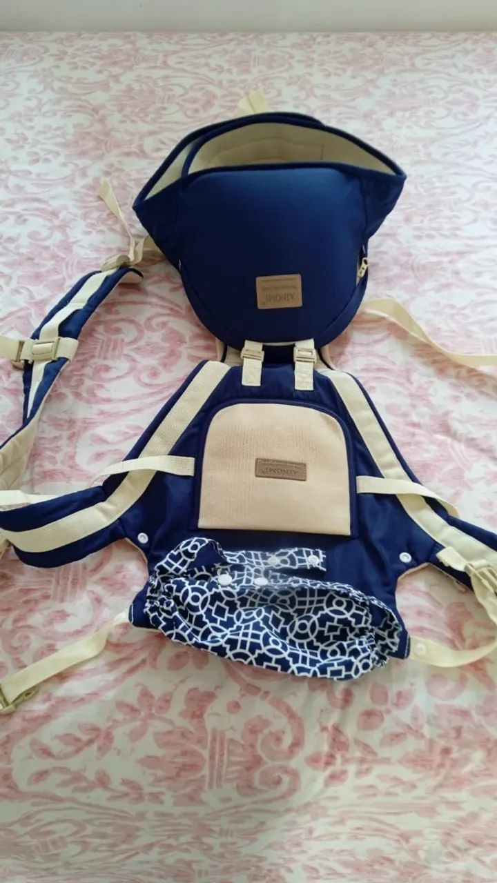 Canguru com cadeirinha para bebê - Foto 2