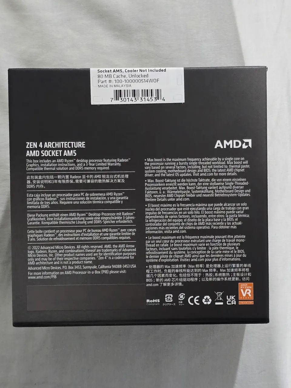 Processador AMD Ryzen 9 7950x - Foto 3