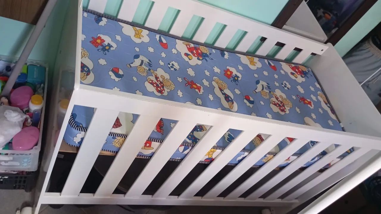 Berço mais colchão
