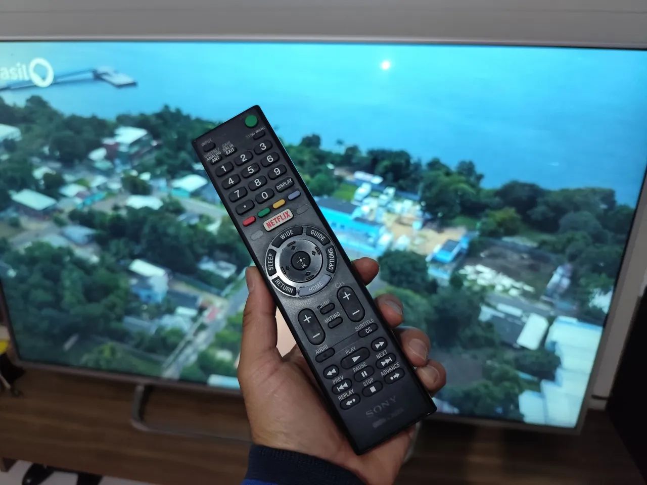 Smart TV 55 polegadas. Completa. Passo cartão  - Foto 4
