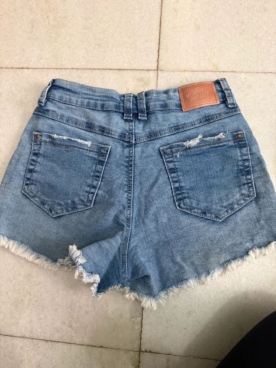 Short jeans feminino tamanho 40 - Foto 5