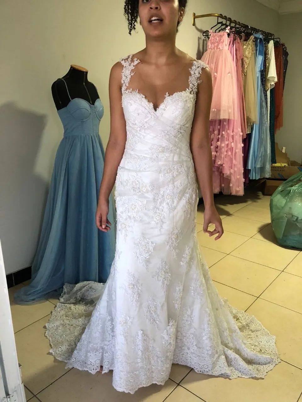 Vestido de noiva modelo sereia  - Foto 2