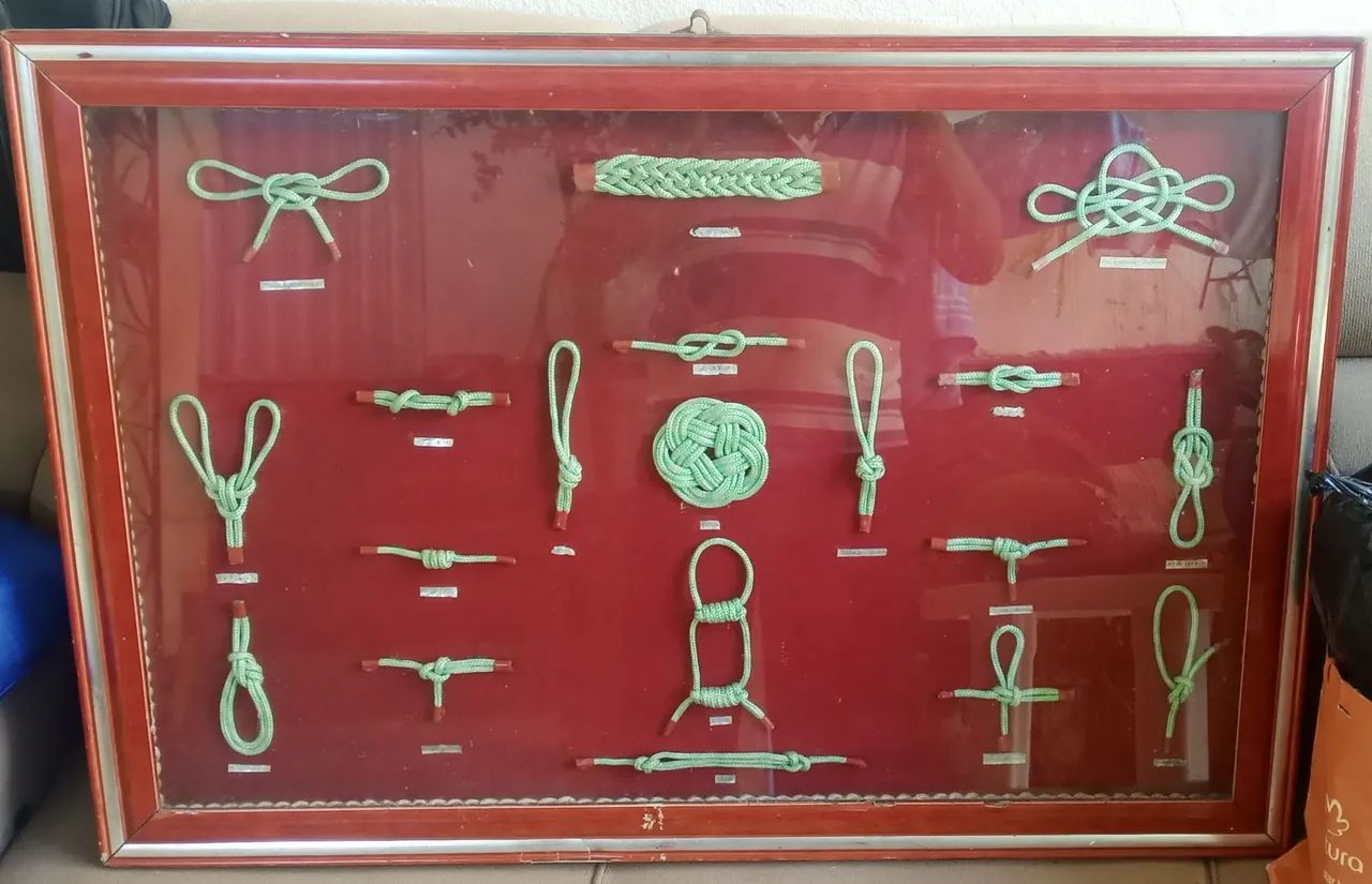 Quadro de nós de Marinheiro. - Foto 2
