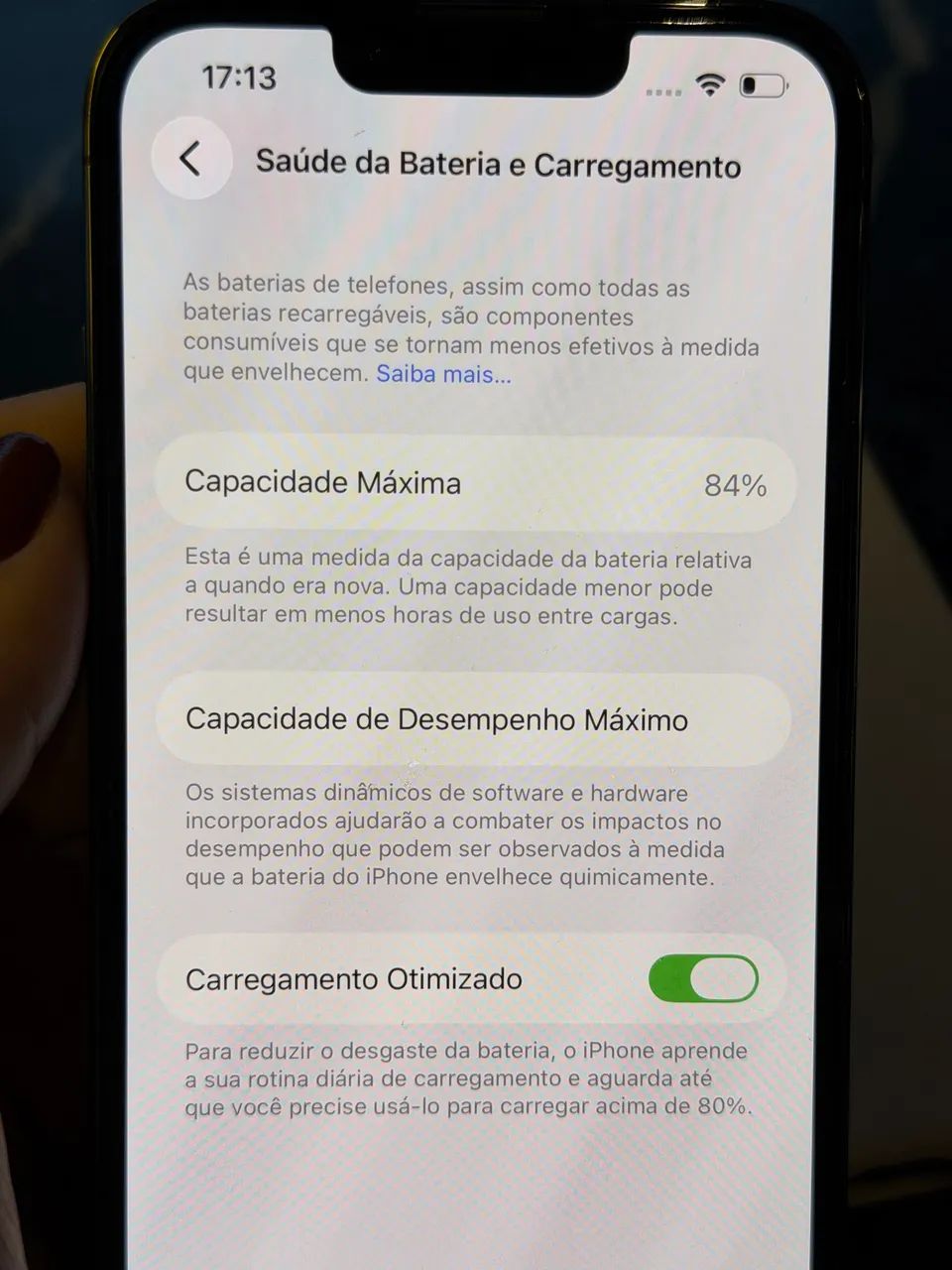 Iphone 13 pro, 256g Cinza - Foto 3