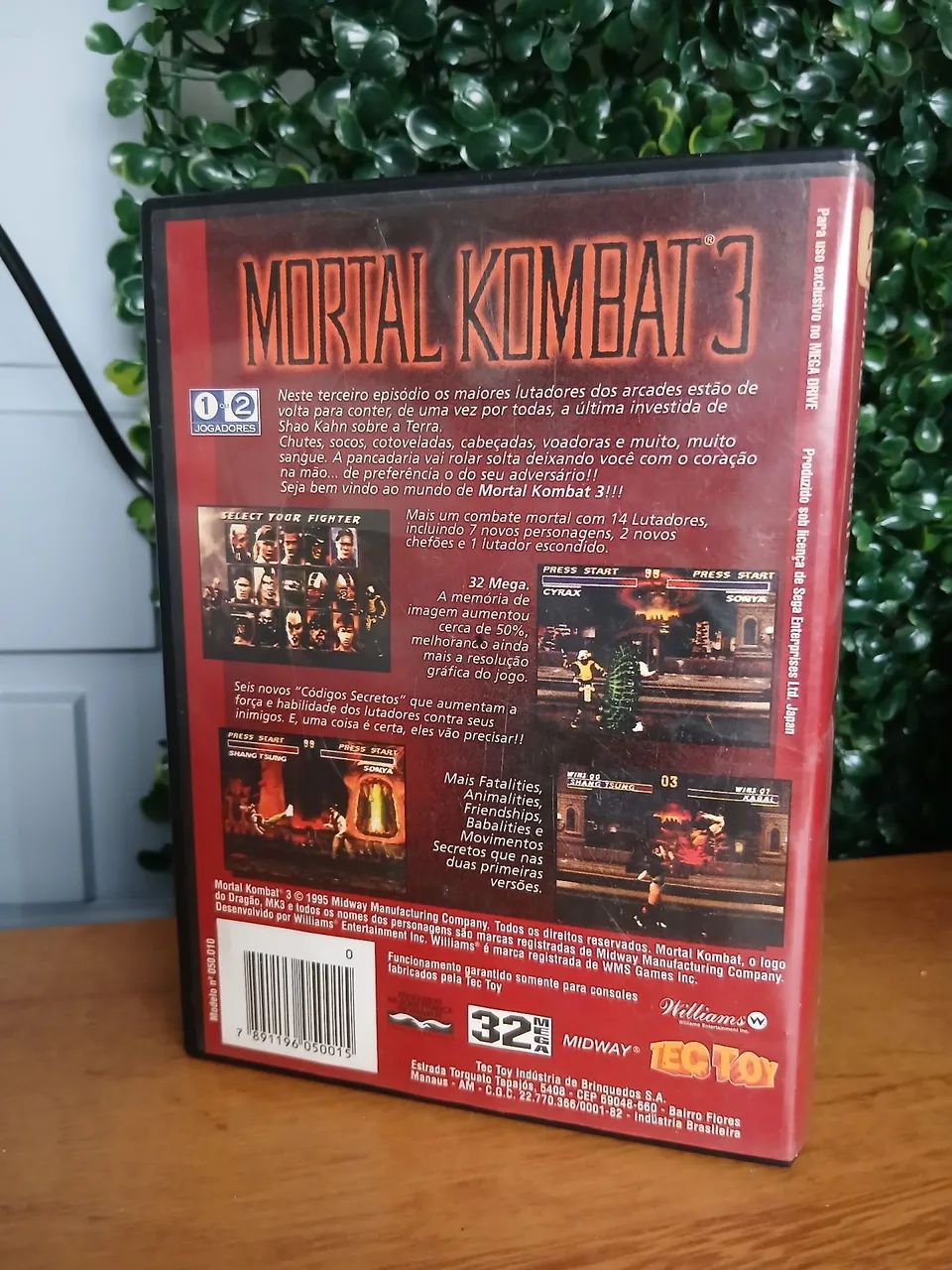 MORTAL KOMABT 3 MEGA DRIVE - Foto 2