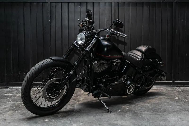 HARLEY-DAVIDSON BLACKLINE 2012 - Foto 5