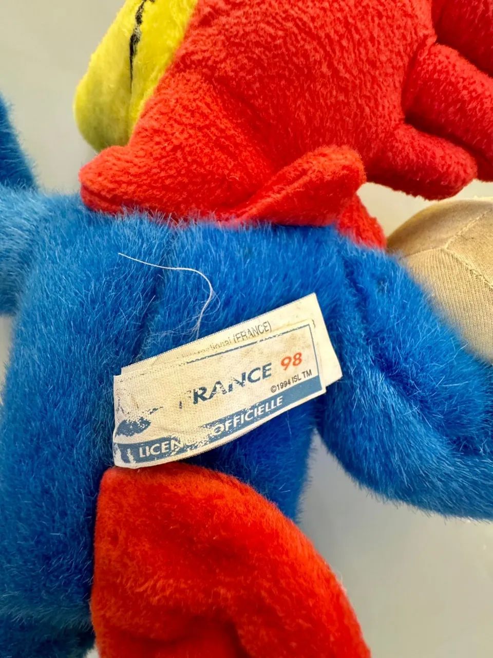 Pelúcia  do Footix, mascote da Copa do Mundo de 1998 - Foto 4